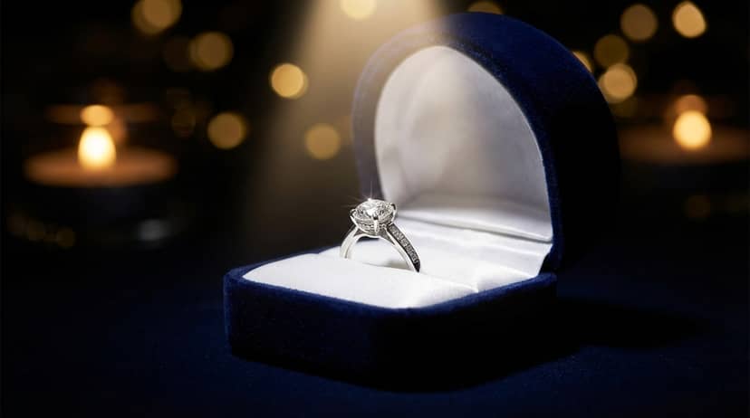 Anillo para pedir la mano Anillo para pedir la mano